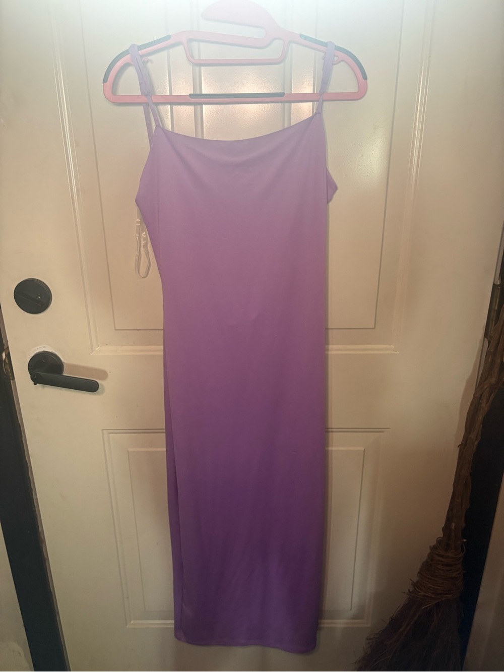 Vibe Lavender Slip Maxi Dress